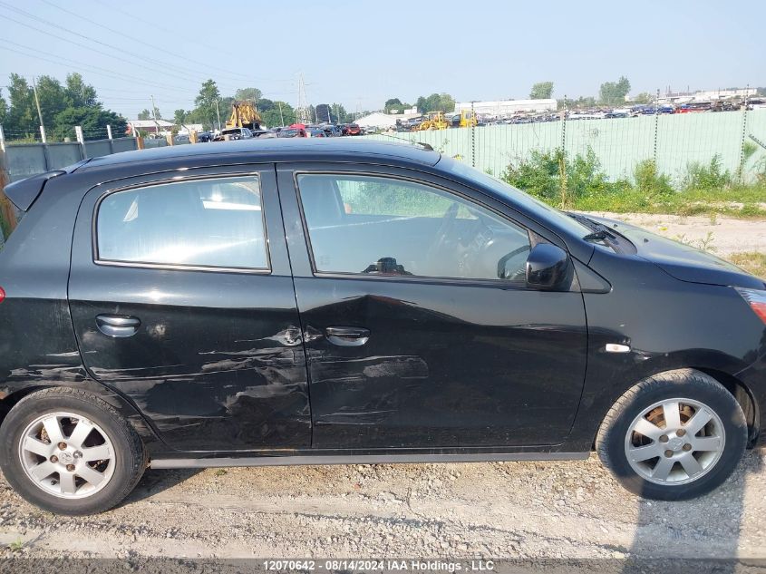 2014 Mitsubishi Mirage VIN: ML32A4HJ1EH011272 Lot: 12070642