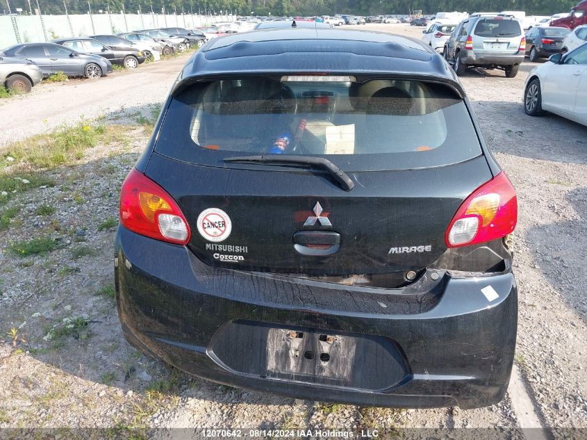 2014 Mitsubishi Mirage VIN: ML32A4HJ1EH011272 Lot: 12070642