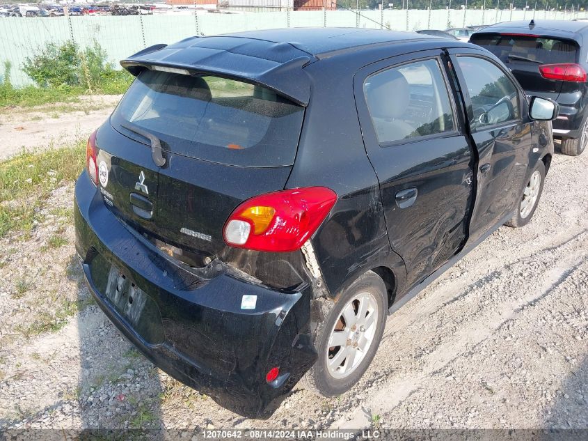 2014 Mitsubishi Mirage VIN: ML32A4HJ1EH011272 Lot: 12070642