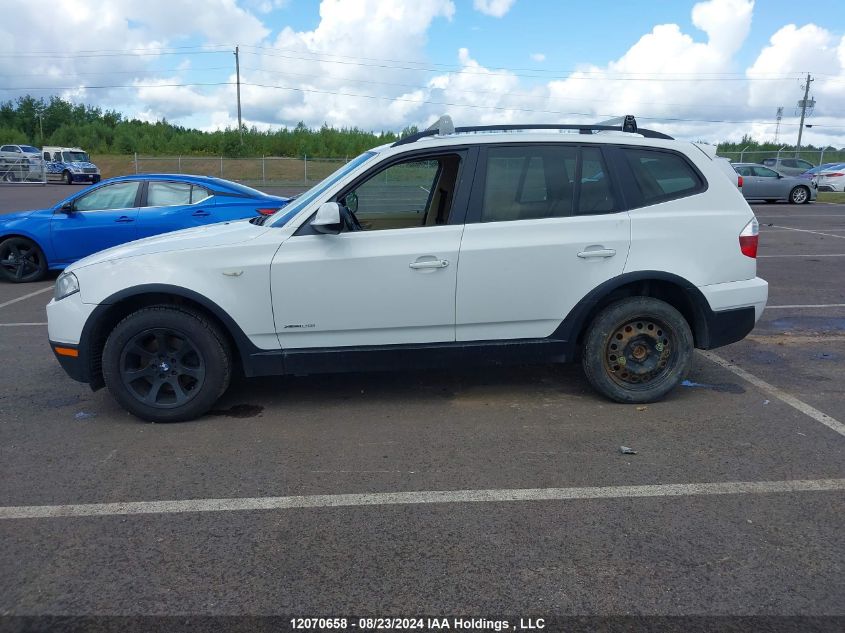 2010 BMW X3 VIN: WBXPC7C4XAWE53561 Lot: 12070658