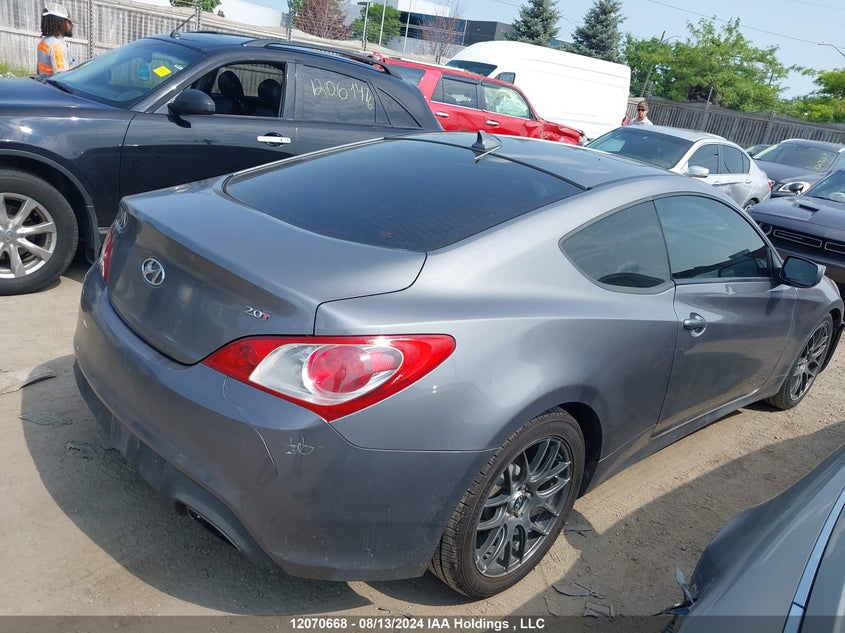 2012 Hyundai Genesis 2.0T VIN: KMHHT6KD9CU073048 Lot: 12070668