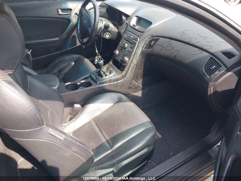 2012 Hyundai Genesis 2.0T VIN: KMHHT6KD9CU073048 Lot: 12070668