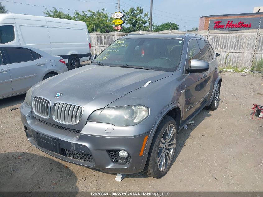 2011 BMW X5 VIN: 5UXZV8C59BL417809 Lot: 12070669