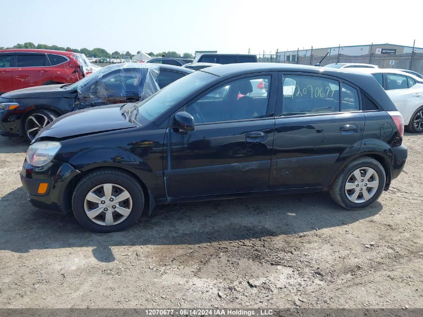 2009 Kia Rio VIN: KNADE243496568746 Lot: 12070677