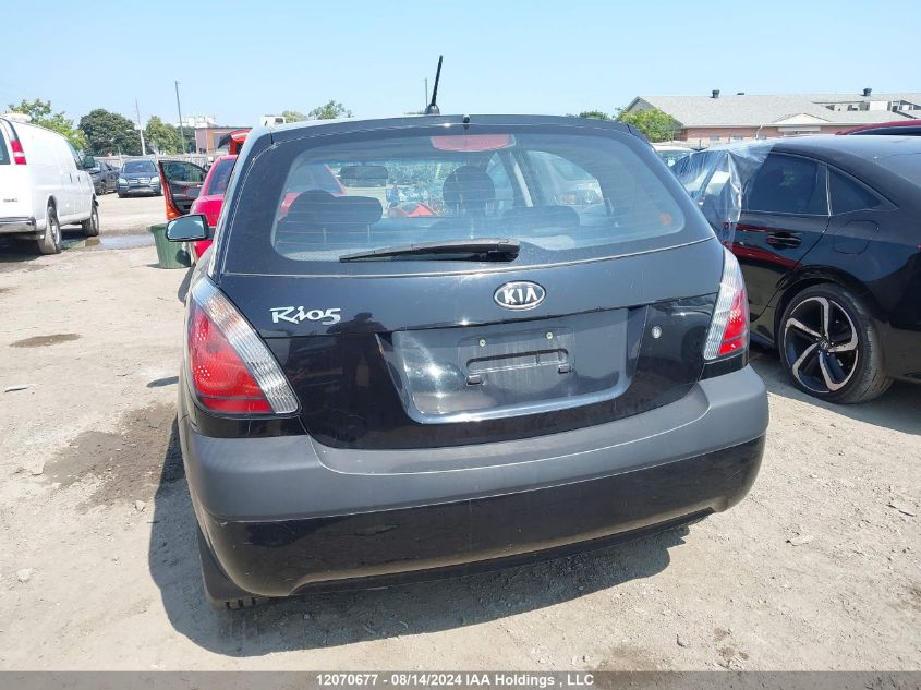 2009 Kia Rio VIN: KNADE243496568746 Lot: 12070677