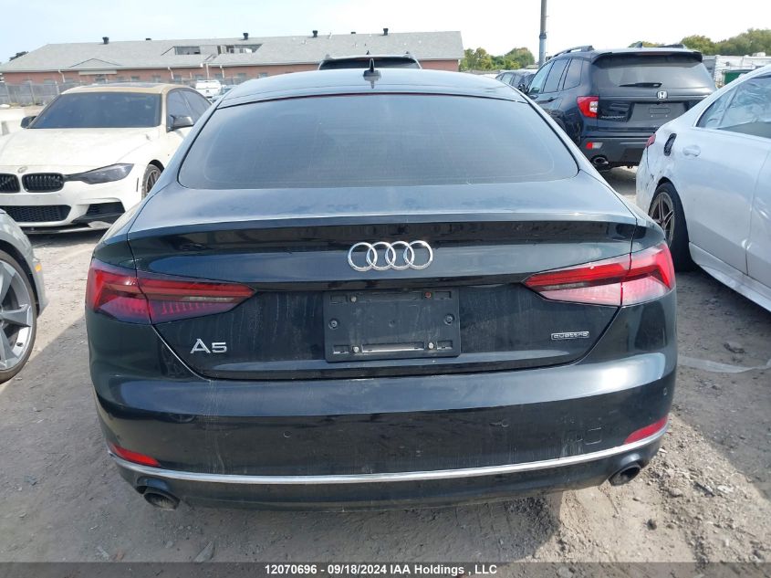 2019 Audi A5 Sportback VIN: WAUANCF59KA052411 Lot: 12070696