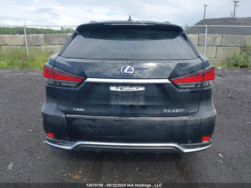 2022 Lexus Rx 450H VIN: 2T2JGMDA7NC084465 Lot: 12070708