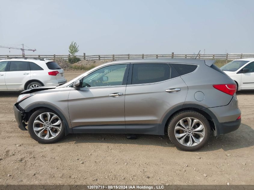 2013 Hyundai Santa Fe Sport 2.0T Se VIN: 5XYZUDLA7DG116111 Lot: 12070711