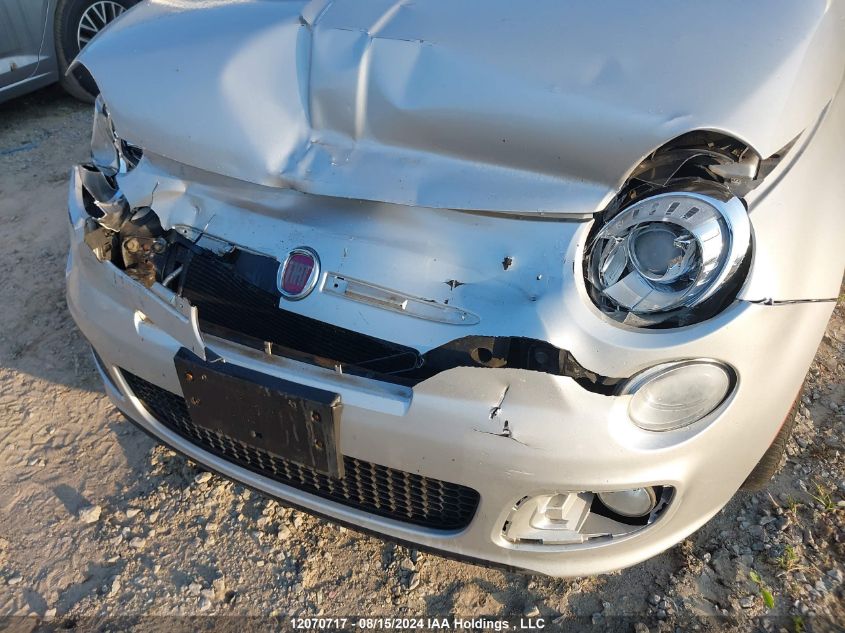 2012 Fiat 500 Sport VIN: 3C3CFFBR1CT363350 Lot: 12070717