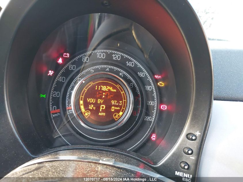 2012 Fiat 500 Sport VIN: 3C3CFFBR1CT363350 Lot: 12070717