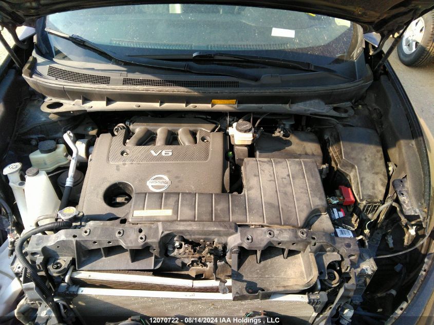 2013 Nissan Murano VIN: JN8AZ1MW1DW319672 Lot: 12070722