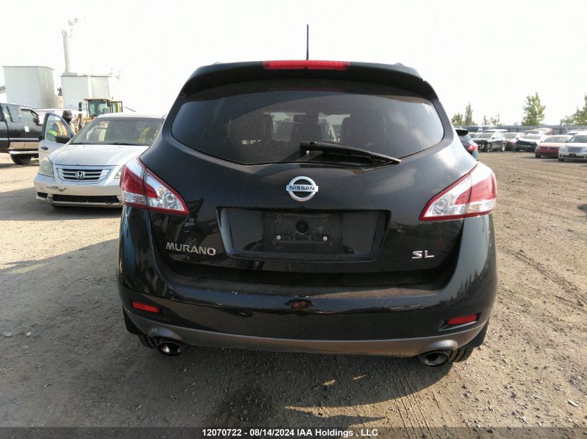 2013 Nissan Murano VIN: JN8AZ1MW1DW319672 Lot: 12070722
