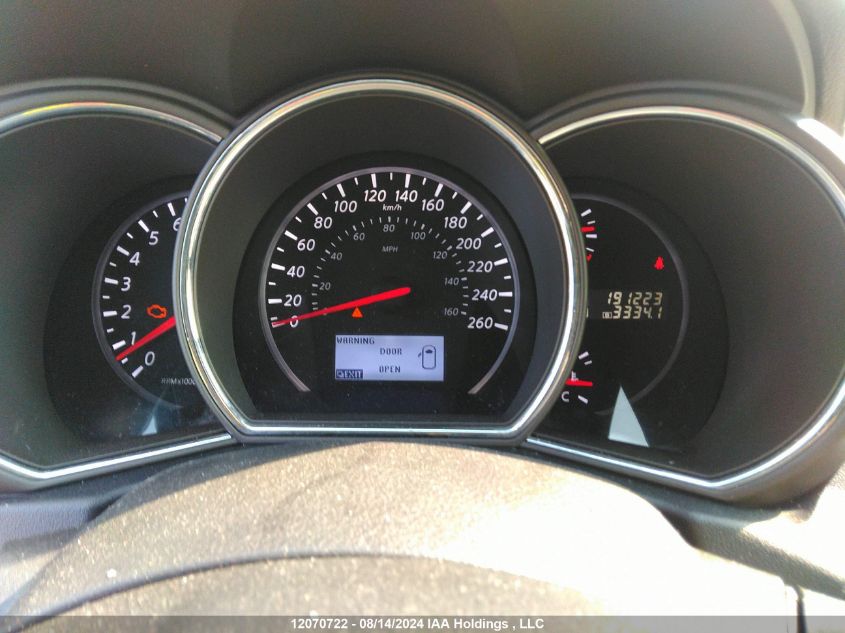 2013 Nissan Murano VIN: JN8AZ1MW1DW319672 Lot: 12070722