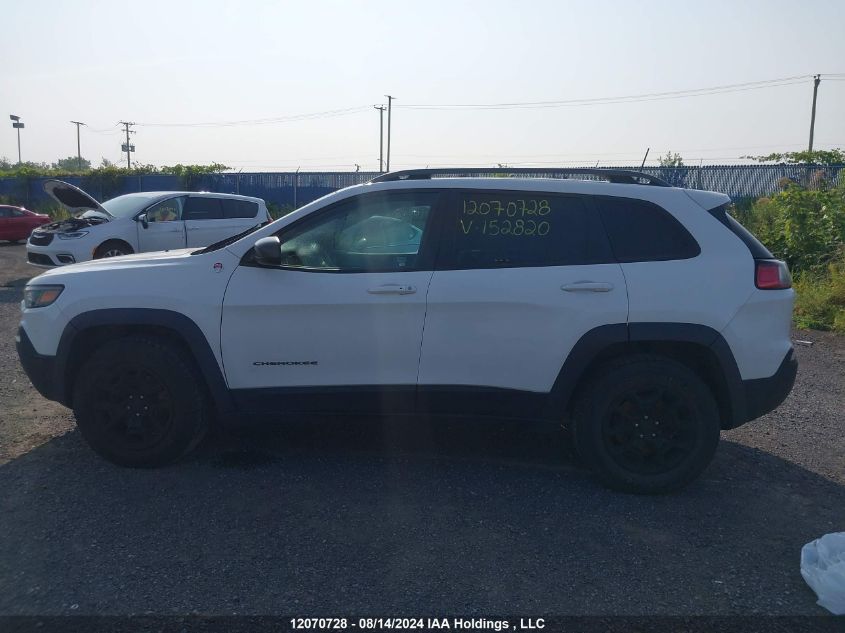 2019 Jeep Cherokee Trailhawk VIN: 1C4PJMBN7KD152820 Lot: 12070728