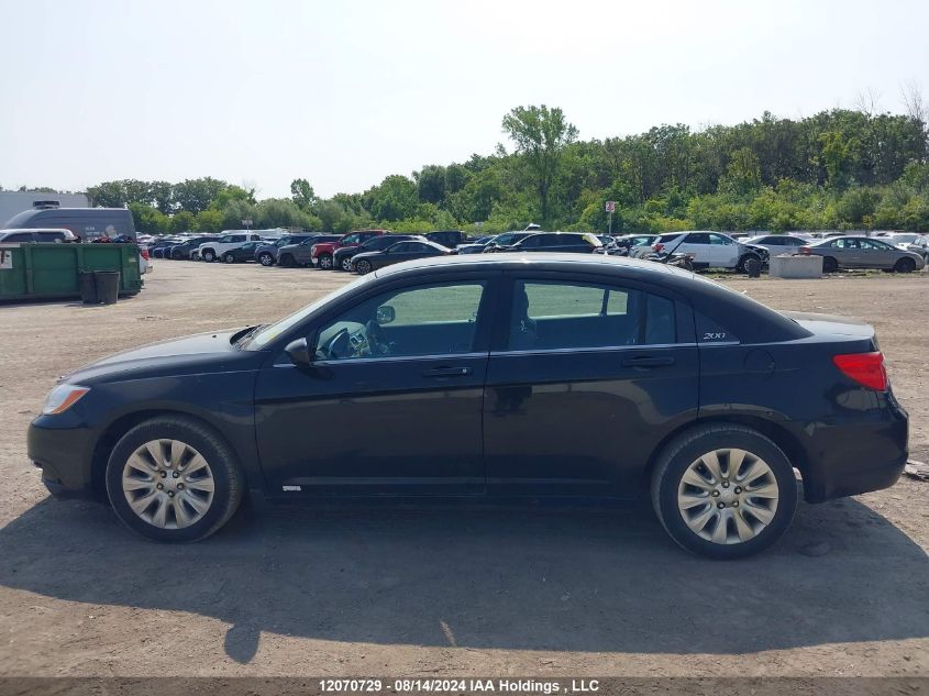 2012 Chrysler 200 Lx VIN: 1C3CCBAB2CN192176 Lot: 12070729