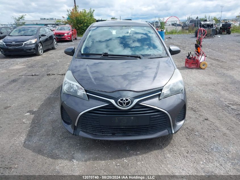 2015 Toyota Yaris Le VIN: VNKKTUD35FA051192 Lot: 12070740