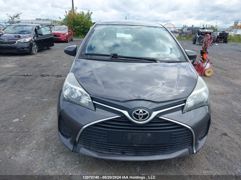 2015 Toyota Yaris Le VIN: VNKKTUD35FA051192 Lot: 12070740