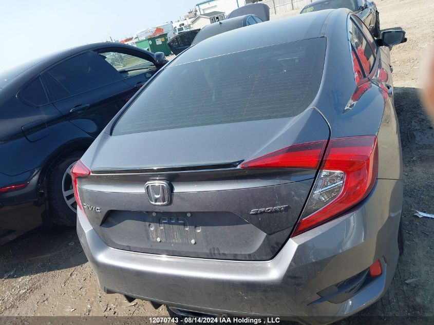 2019 Honda Civic Sport VIN: 2HGFC2F86KH019436 Lot: 12070743