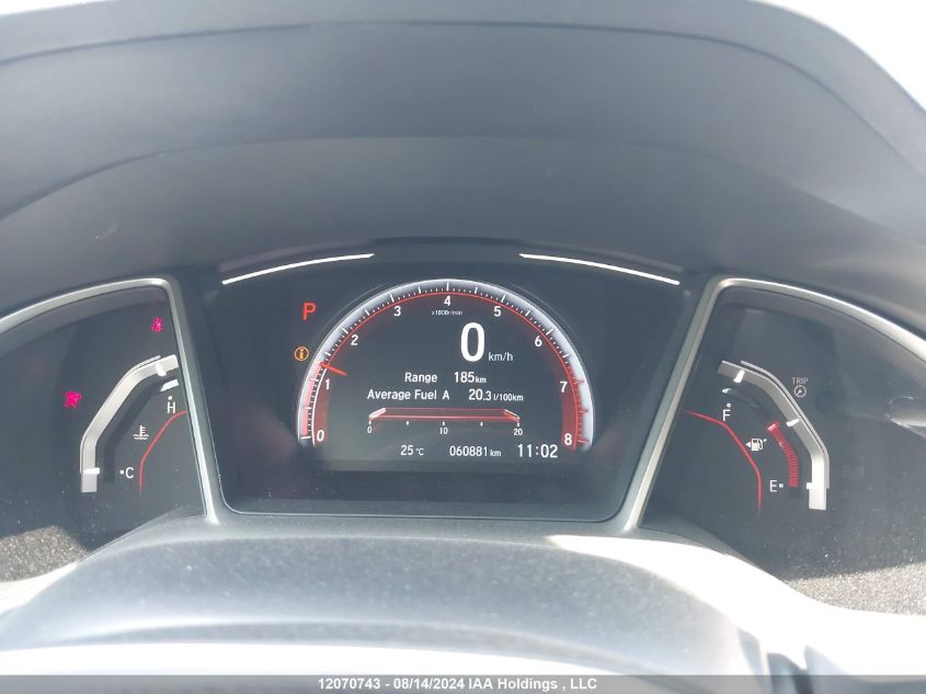 2019 Honda Civic Sport VIN: 2HGFC2F86KH019436 Lot: 12070743