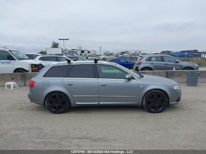 2008 Audi A4 VIN: WAUKH68EX8A124297 Lot: 12070744