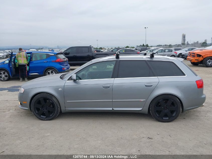 2008 Audi A4 VIN: WAUKH68EX8A124297 Lot: 12070744