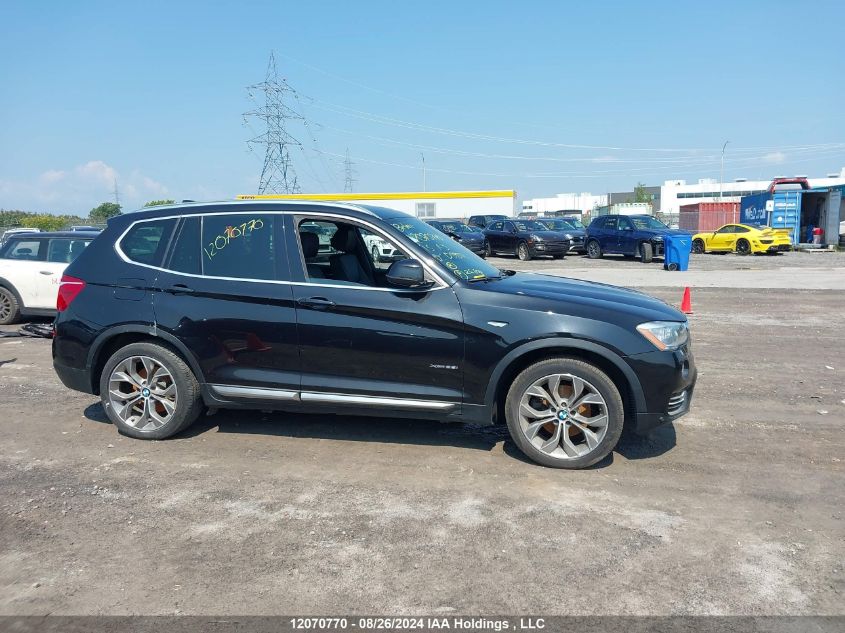 5UXWX9C55F0D59551 2015 BMW X3 2.8I