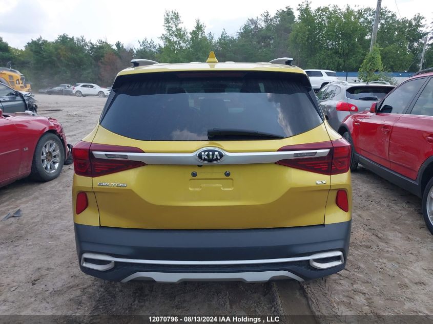 2021 Kia Seltos S VIN: KNDEUCAA8M7214962 Lot: 12070796