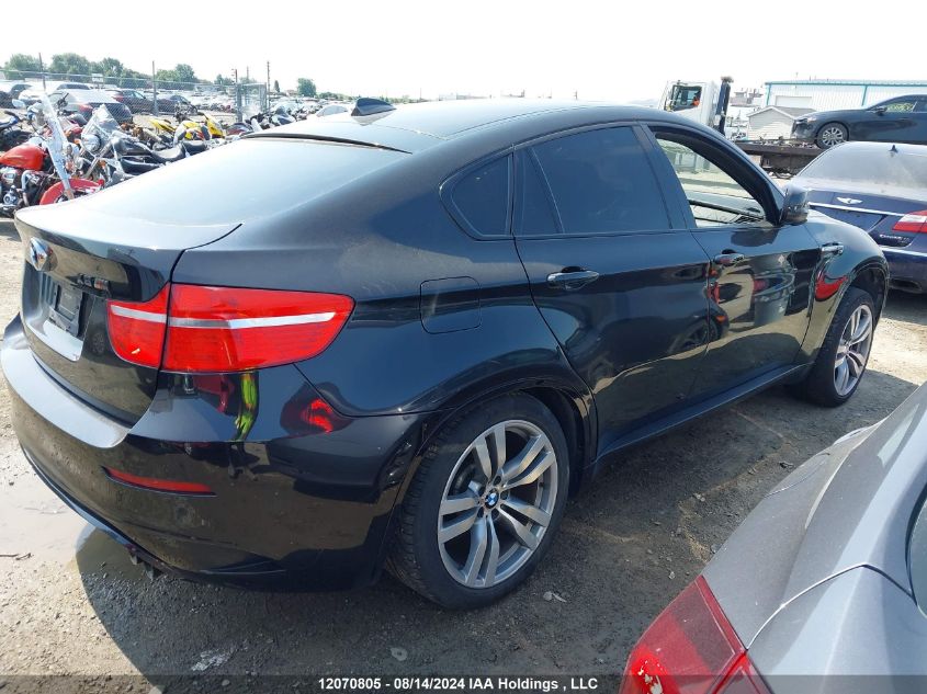 2012 BMW X6 M VIN: 5YMGZ0C50CLL29559 Lot: 12070805