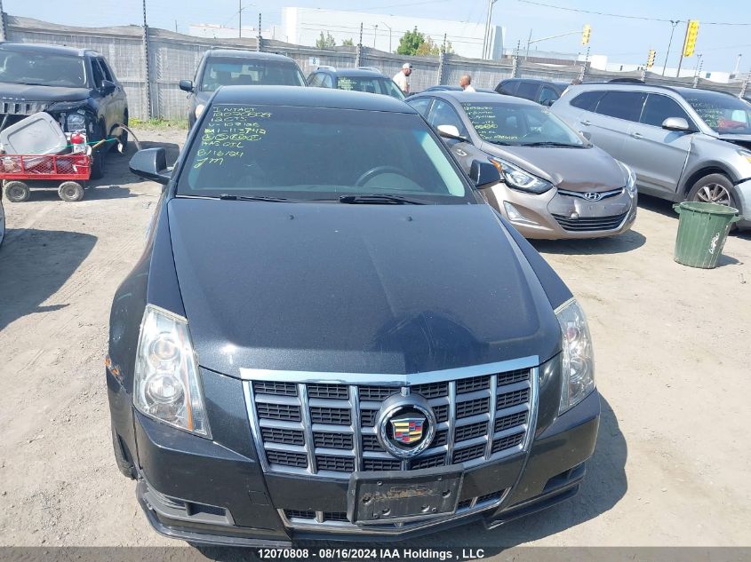2012 Cadillac Cts VIN: 1G6DA5E51C0107128 Lot: 12070808