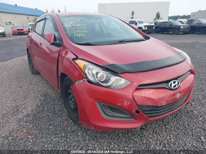 2014 Hyundai Elantra Gt Gl VIN: KMHD25LH1EU167134 Lot: 12070825