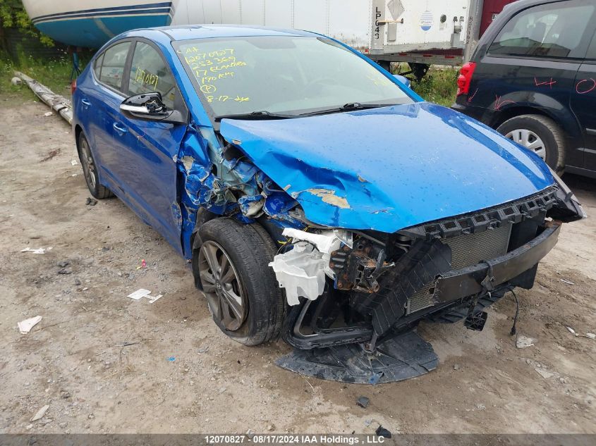 KMHD84LF4HU253369 2017 HYUNDAI ELANTRA - Image 1