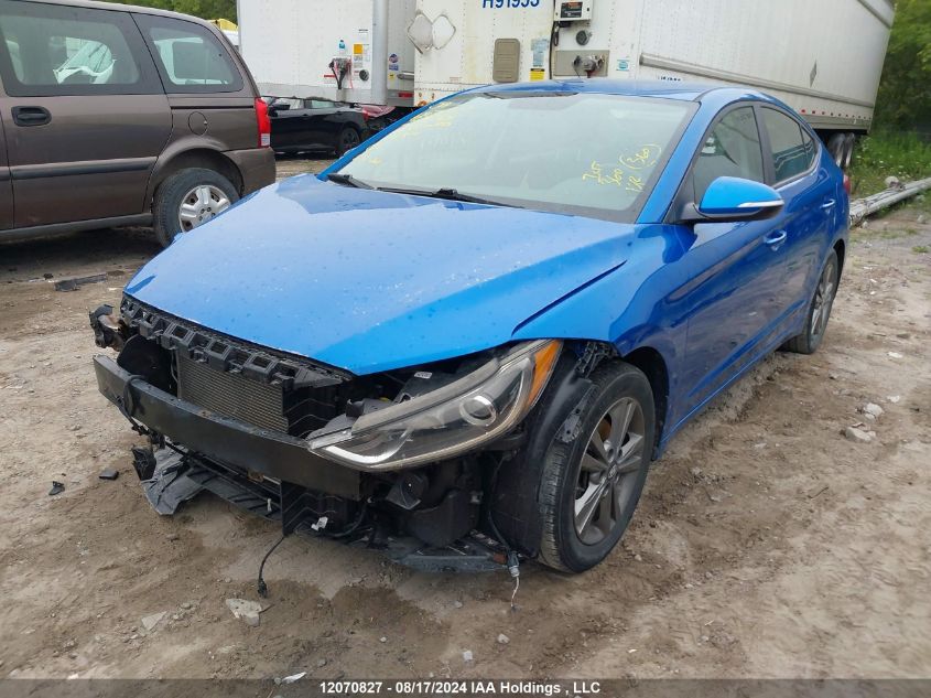 KMHD84LF4HU253369 2017 HYUNDAI ELANTRA - Image 2