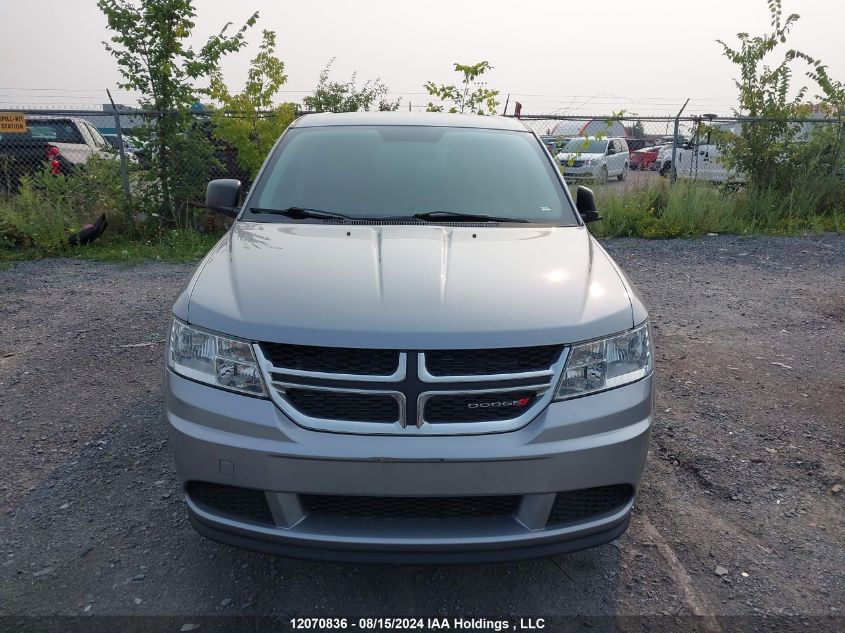 2017 Dodge Journey Cvp/Se VIN: 3C4PDCAB4HT614830 Lot: 12070836