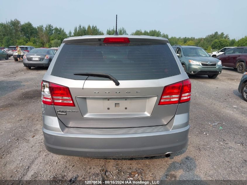 2017 Dodge Journey Cvp/Se VIN: 3C4PDCAB4HT614830 Lot: 12070836