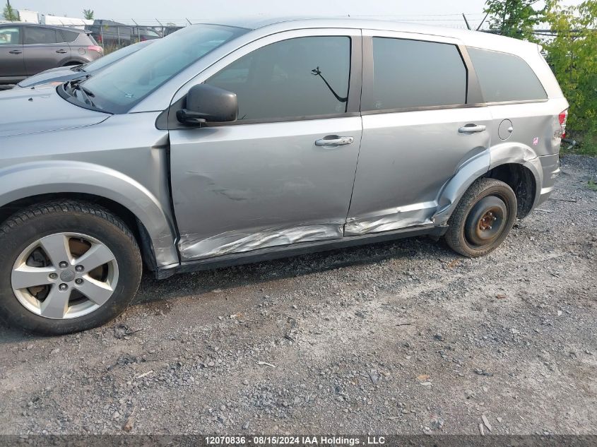 2017 Dodge Journey Cvp/Se VIN: 3C4PDCAB4HT614830 Lot: 12070836