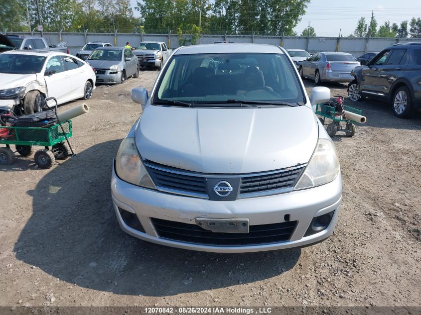 2007 Nissan Versa 1.8S VIN: 3N1BC13E97L383384 Lot: 12070842