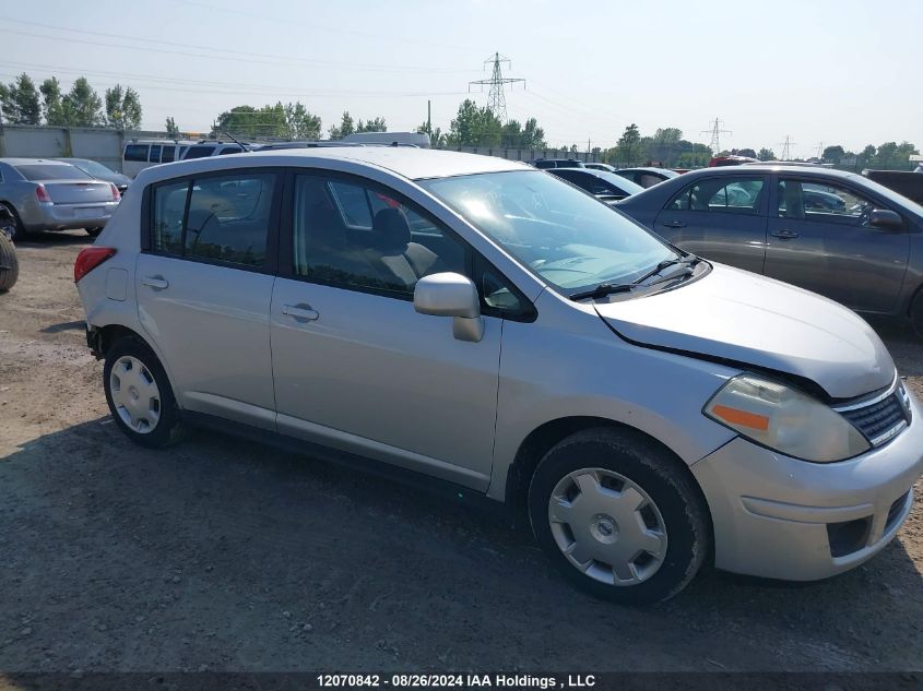 2007 Nissan Versa 1.8S VIN: 3N1BC13E97L383384 Lot: 12070842