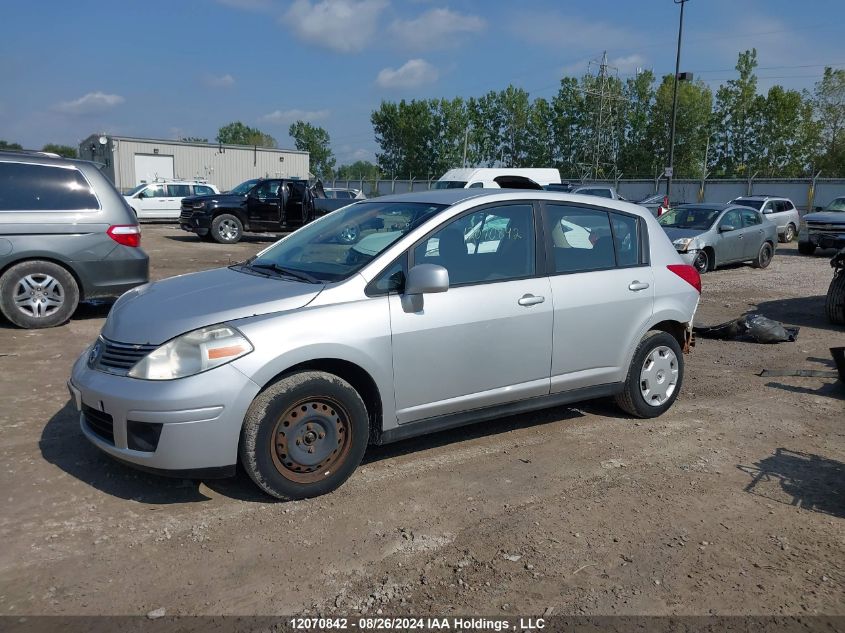 2007 Nissan Versa 1.8S VIN: 3N1BC13E97L383384 Lot: 12070842