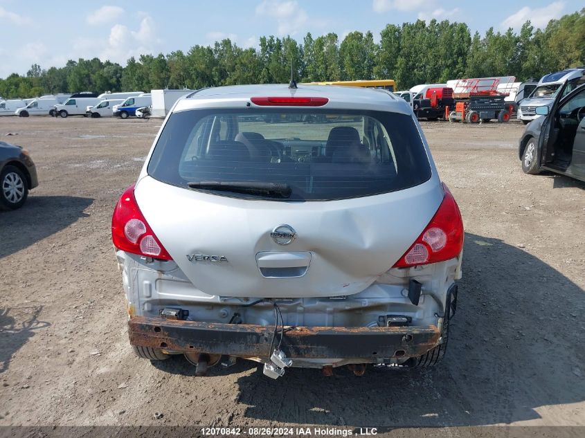 2007 Nissan Versa 1.8S VIN: 3N1BC13E97L383384 Lot: 12070842