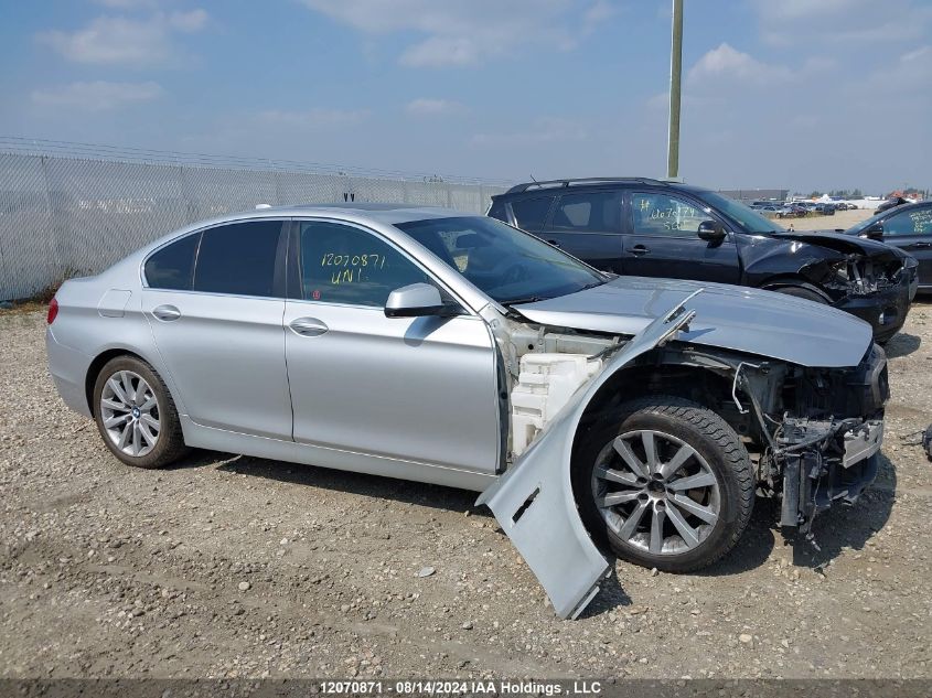 2013 BMW 5 Series VIN: WBAXH5C50DDW15025 Lot: 12070871