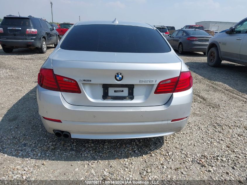 2013 BMW 5 Series VIN: WBAXH5C50DDW15025 Lot: 12070871