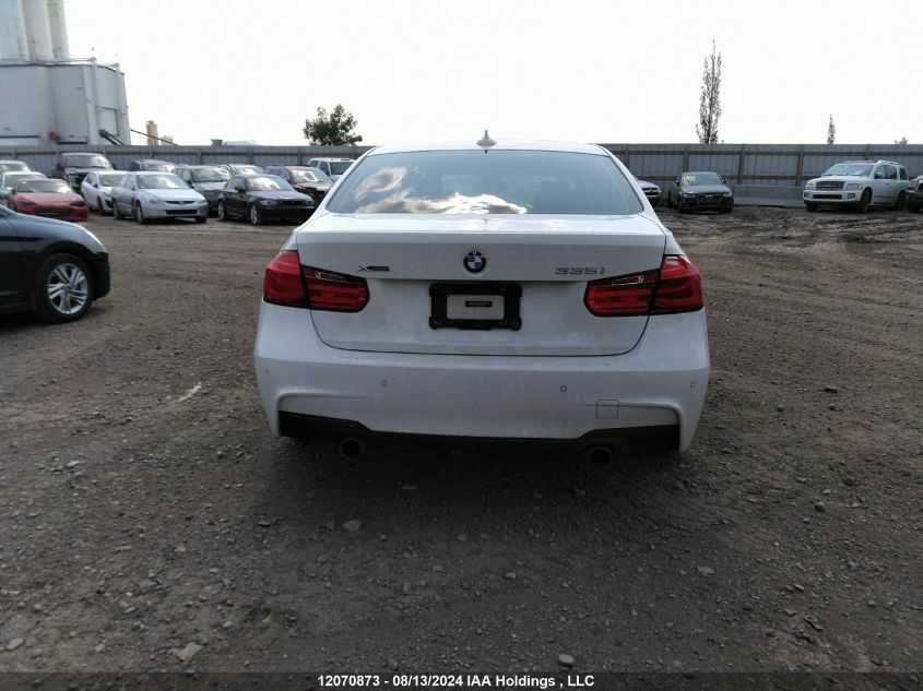 2014 BMW 335 Xi VIN: WBA3B9C5XEJ899502 Lot: 12070873