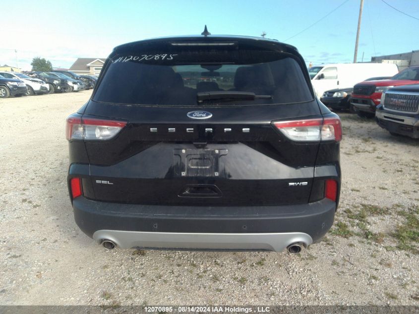 2022 Ford Escape Sel VIN: 1FMCU9H62NUA56273 Lot: 12070895