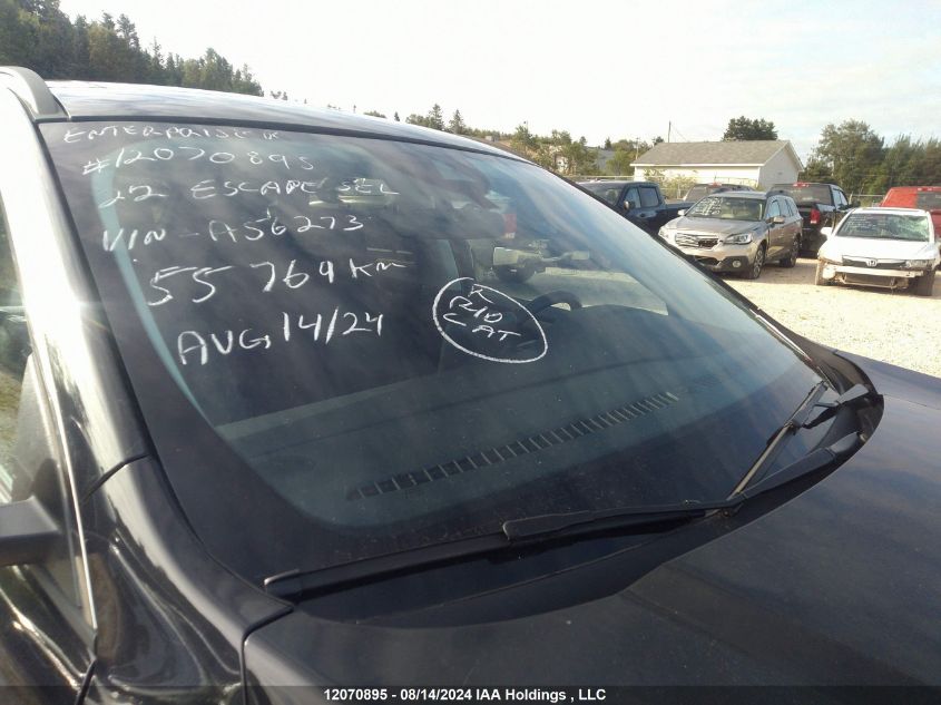 2022 Ford Escape Sel VIN: 1FMCU9H62NUA56273 Lot: 12070895