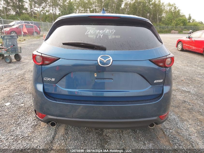 2019 Mazda Cx-5 Sport VIN: JM3KFABL0K0556579 Lot: 12070899