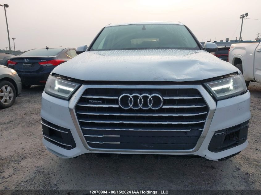 2018 Audi Q7 VIN: WA1AAAF76JD037411 Lot: 12070904