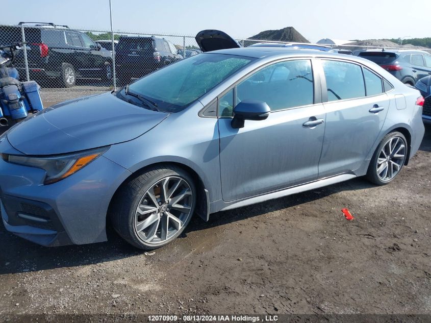 2021 Toyota Corolla Se VIN: 5YFB4MBE2MP092124 Lot: 12070909