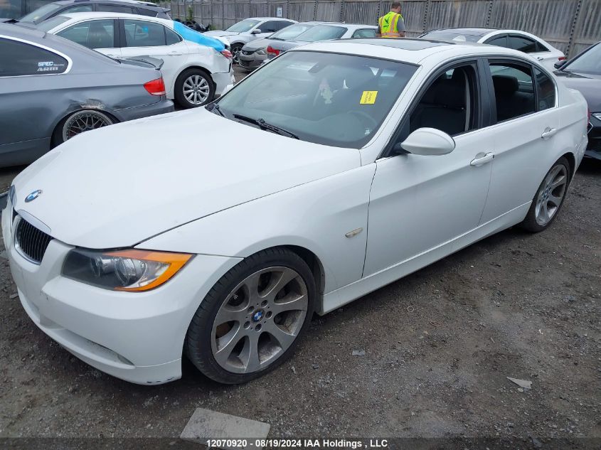 2008 BMW 3 Series VIN: WBAVB73558KY64054 Lot: 12070920