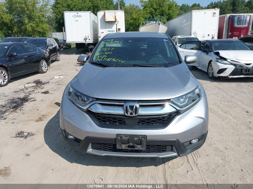 2019 Honda Cr-V VIN: 2HKRW2H80KH117837 Lot: 12070941