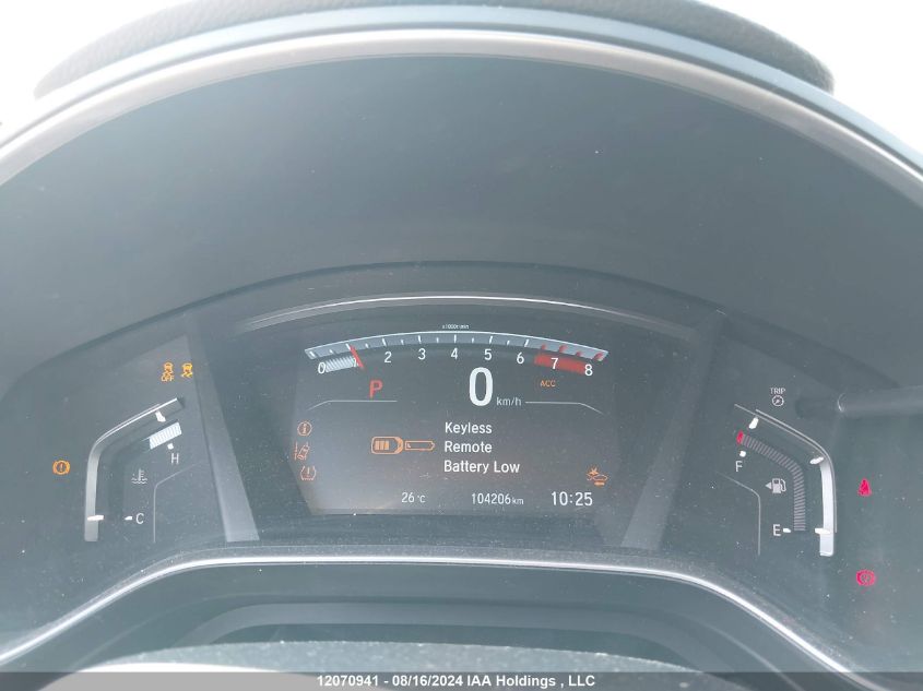 2019 Honda Cr-V VIN: 2HKRW2H80KH117837 Lot: 12070941